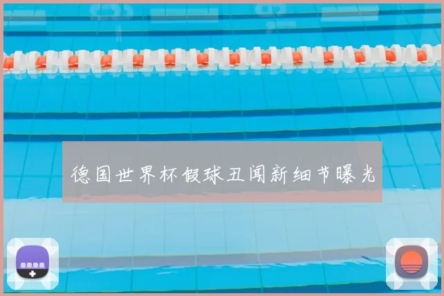 德国世界杯假球丑闻新细节曝光