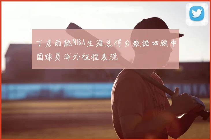 丁彦雨航NBA生涯总得分数据回顾中国球员海外征程表现