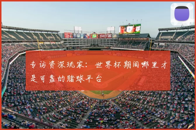 专访资深玩家:世界杯期间哪里才是可靠的赌球平台