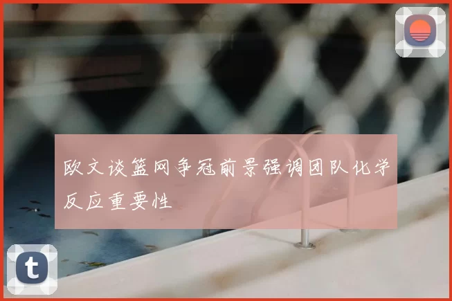 欧文谈篮网争冠前景强调团队化学反应重要性