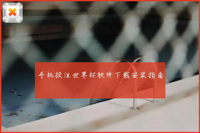 手机投注世界杯软件下载安装指南
